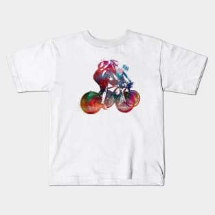 Cycling Bike sport art #cycling #sport Kids T-Shirt